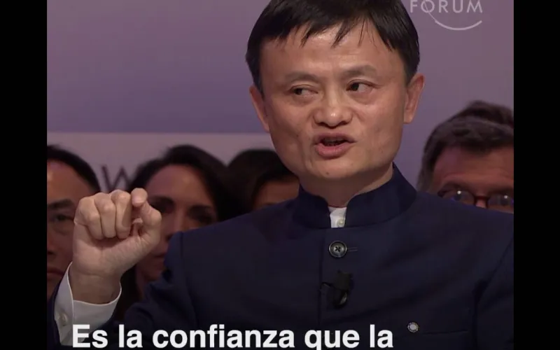 El fundador de Alibaba, Jack Ma: 